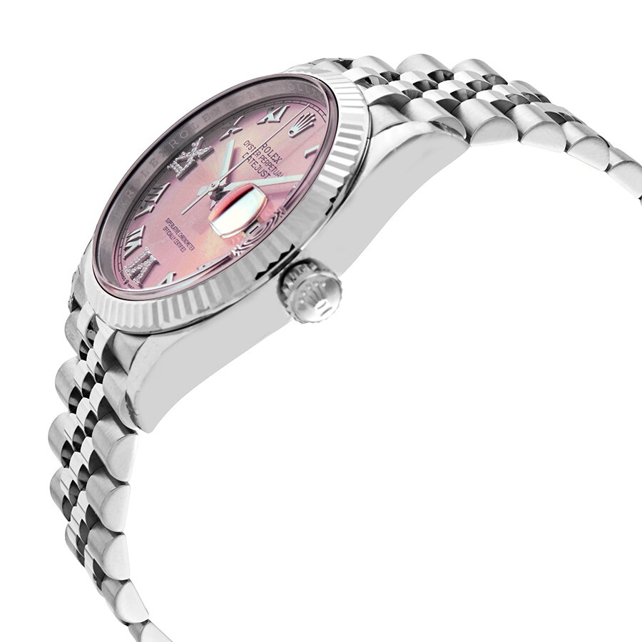 Rolex Datejust 36 Automatic Pink Diamond Dial Ladies Jubilee Watch 126234PRDJ - 2