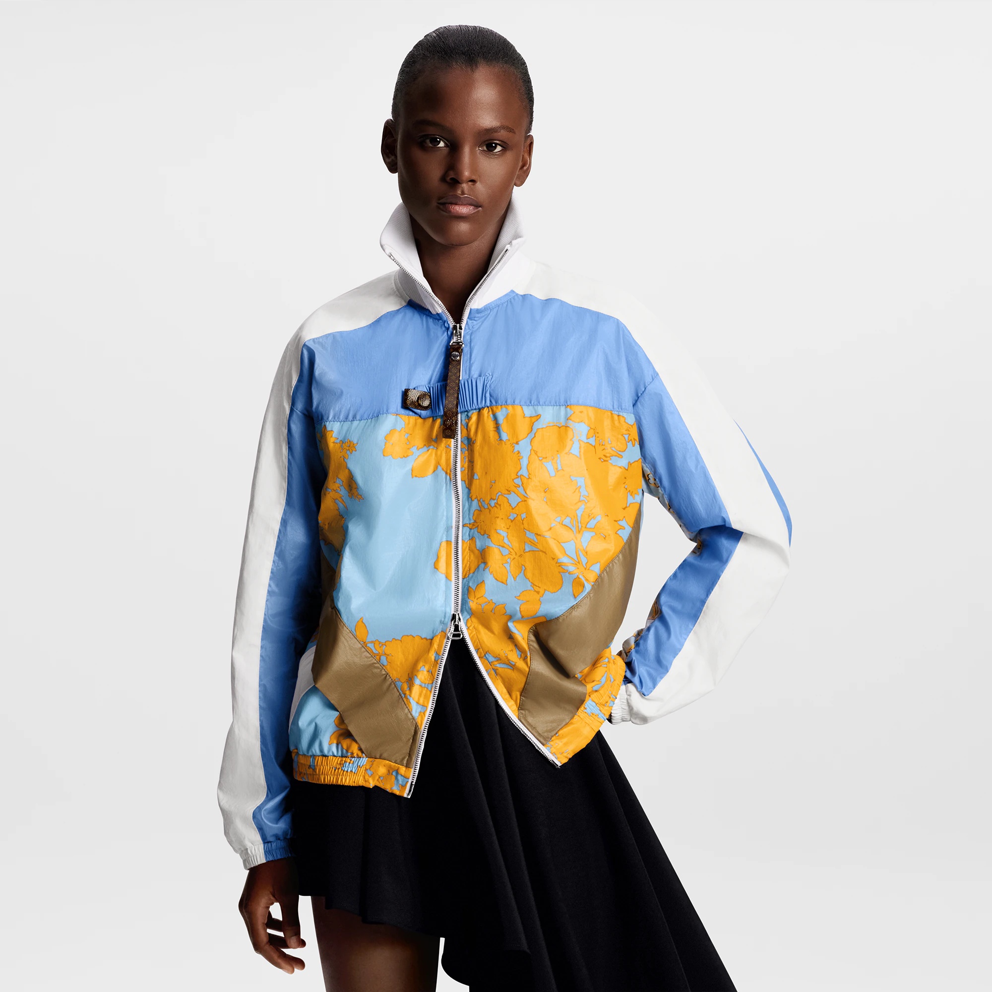 Sporty Bouquet Print Jacket - 5