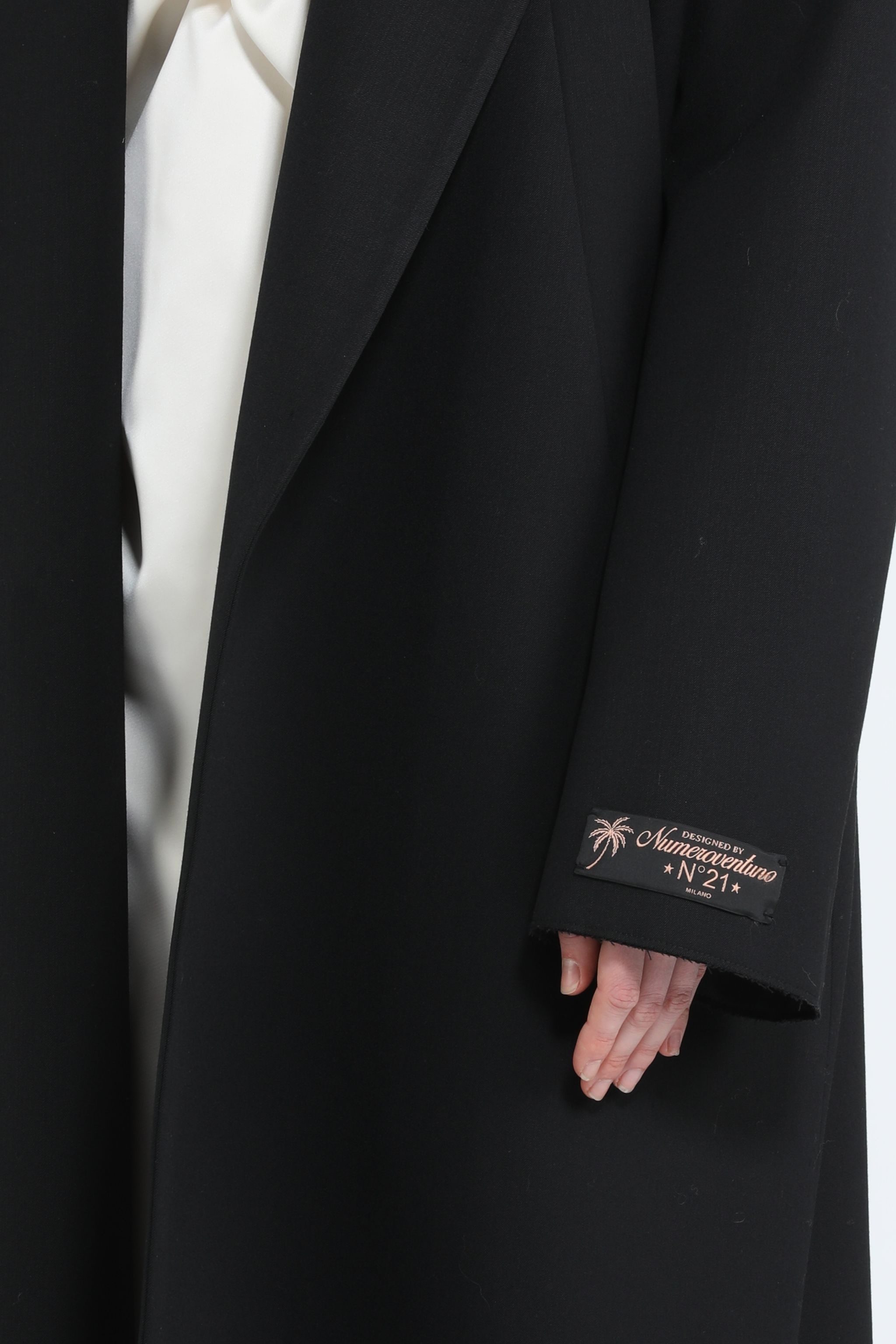 OVERSIZED LONGLINE COAT - 4
