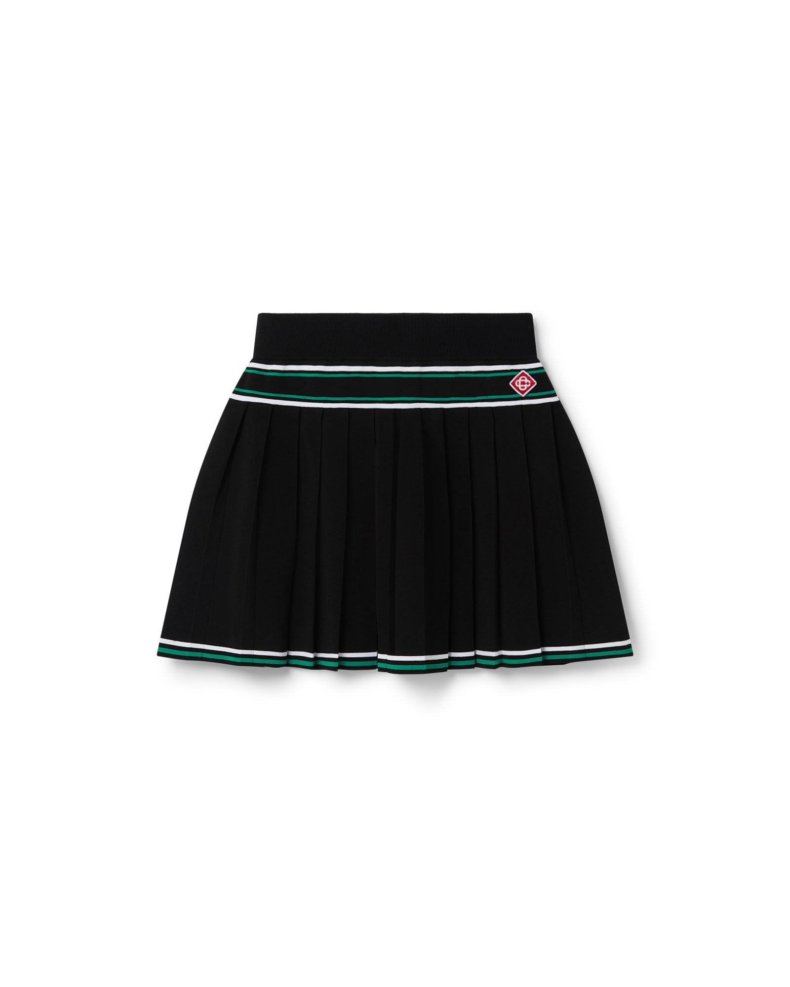 スカート CASABLANCA Woman Skirt Brown WS25SK150 01 Casablanca - Brown mini skirt with logo WS25SK15001 - shop
