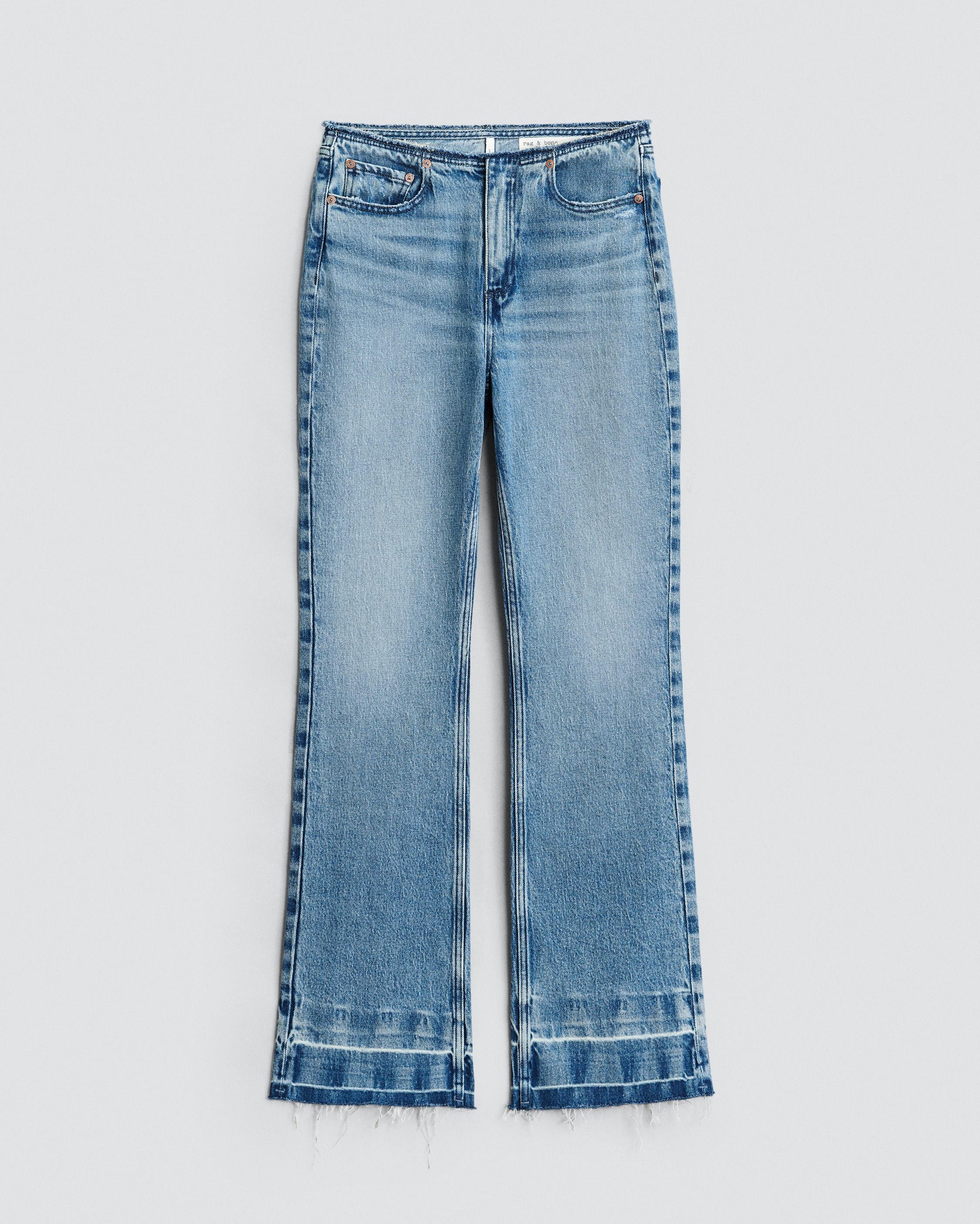 rag & bone Peyton Bootcut - Misty Mid-Rise Vintage Stretch Jean