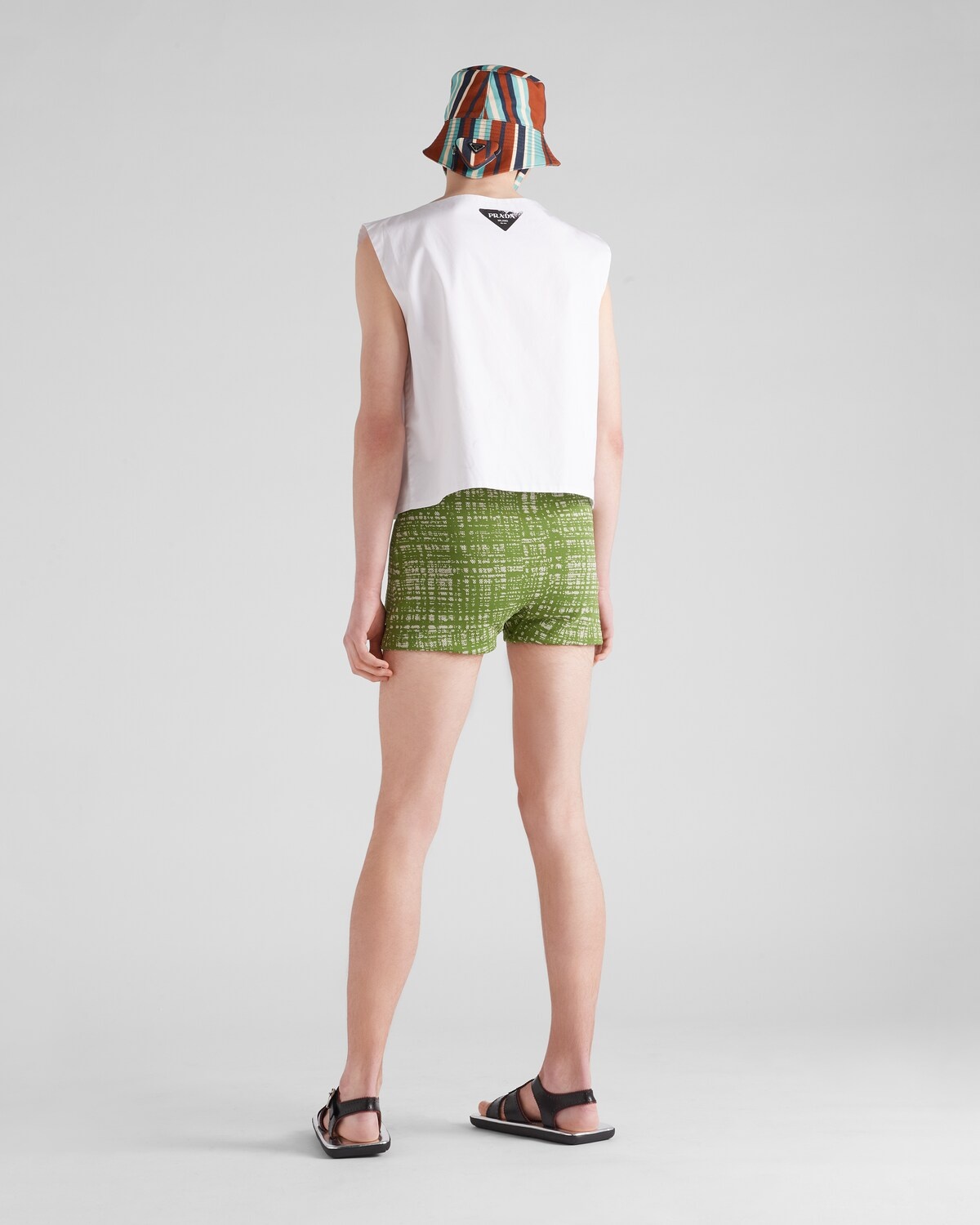 Jacquard knit shorts - 5