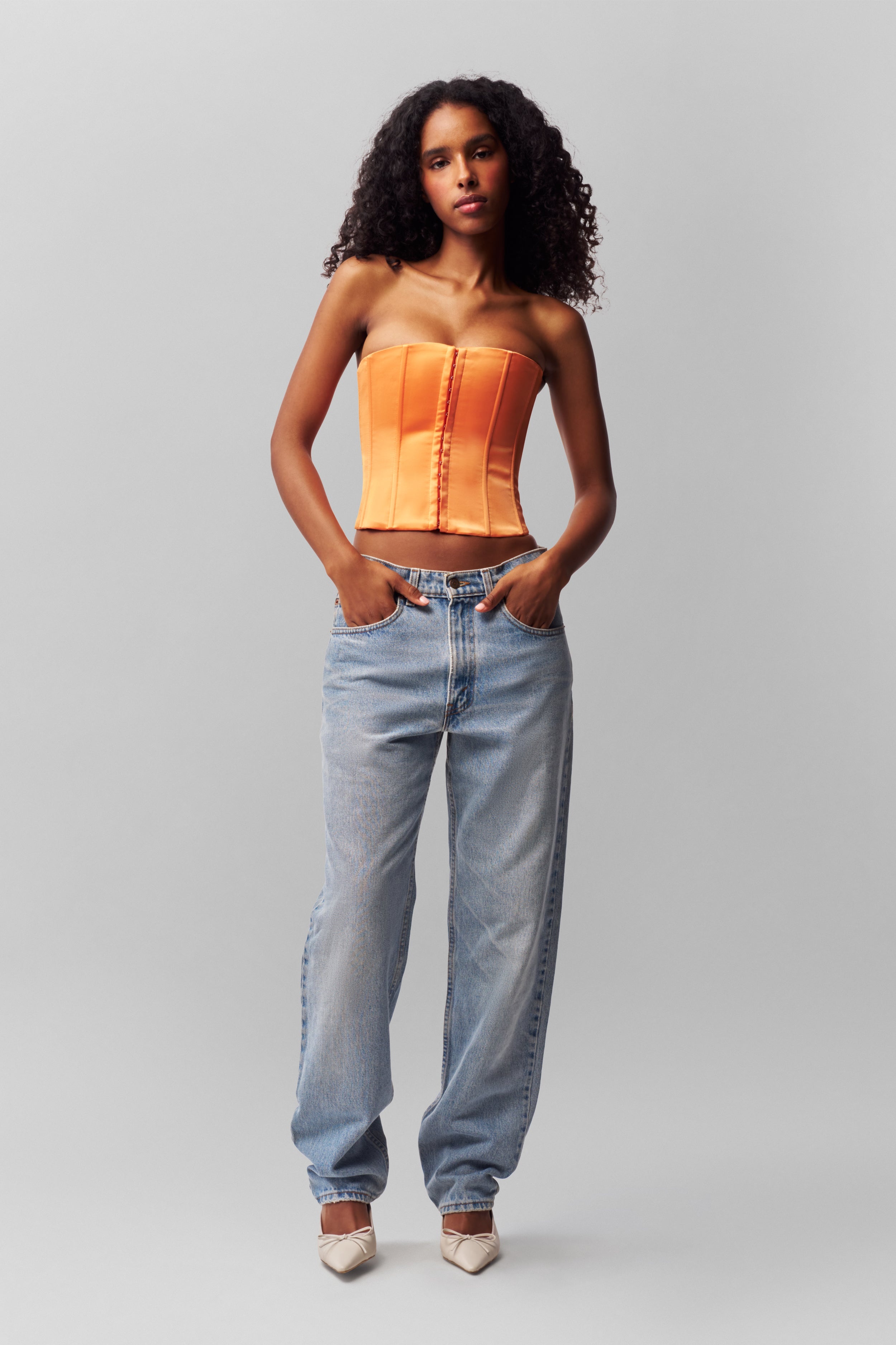 SATIN CORSET - 3