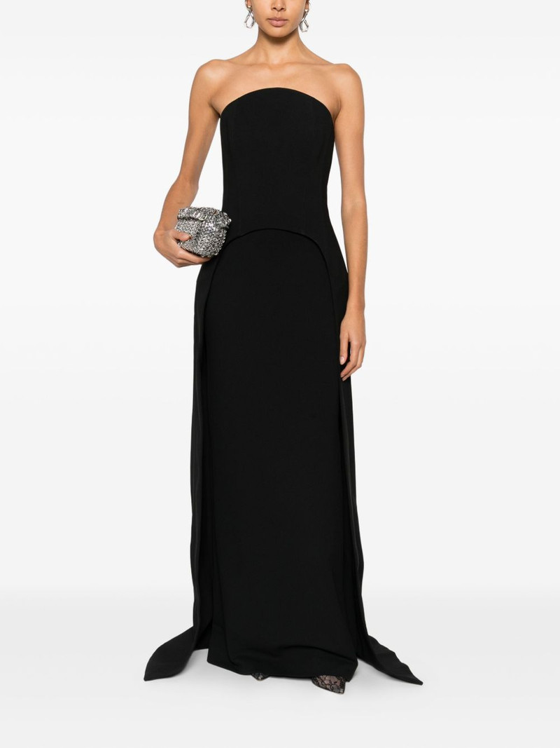 SOLACE LONDON Vi strapless maxi dress outlook