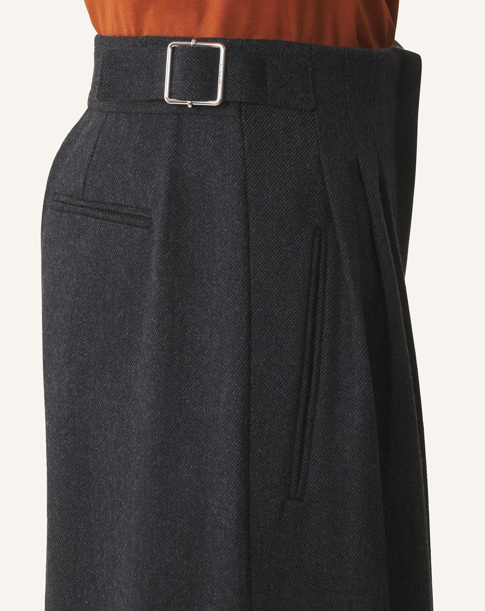 PLEATED PANTS - 5