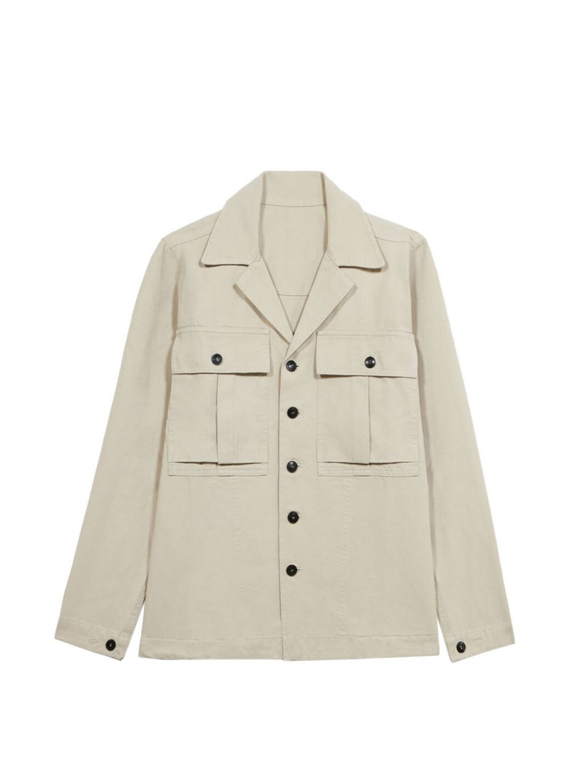 patch-pockets overshirt 1