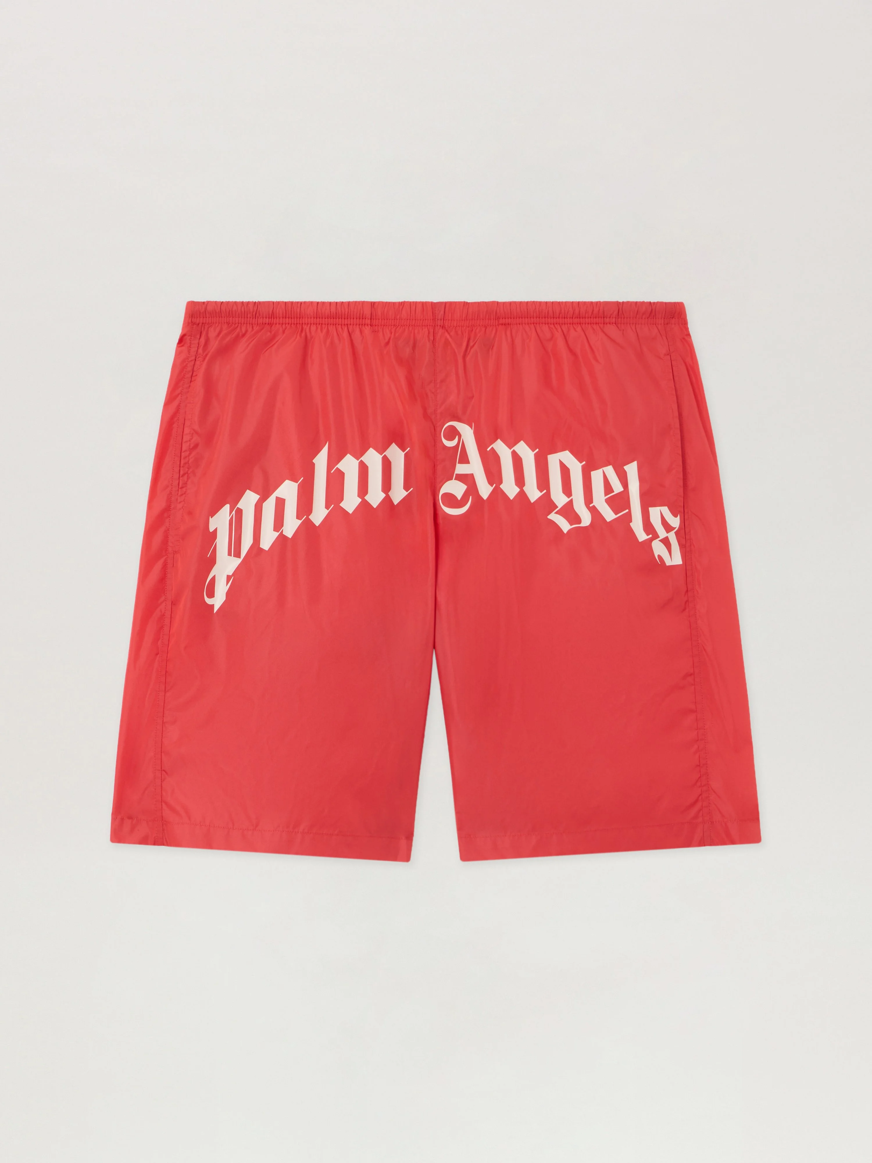 Curved Logo Swimshorts - 1