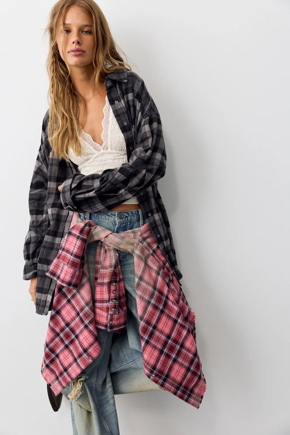 We The Free Selene Oversized Flannel - 1