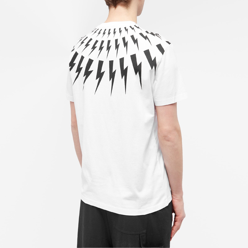 Neil Barrett Fair-Isle Thunderbolt T-Shirt 3