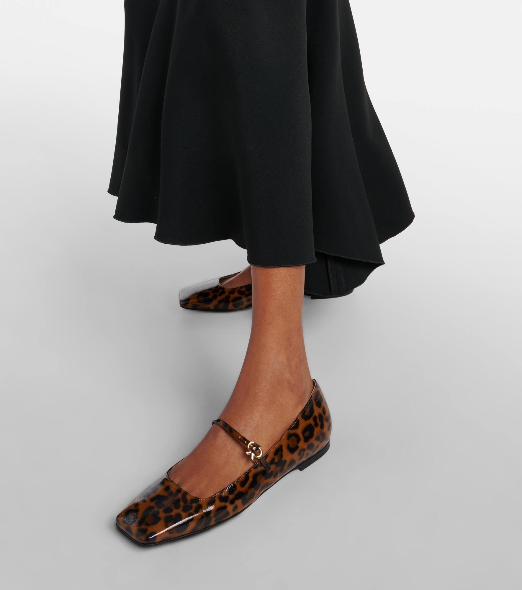 Christina patent leather Mary Jane flats - 4