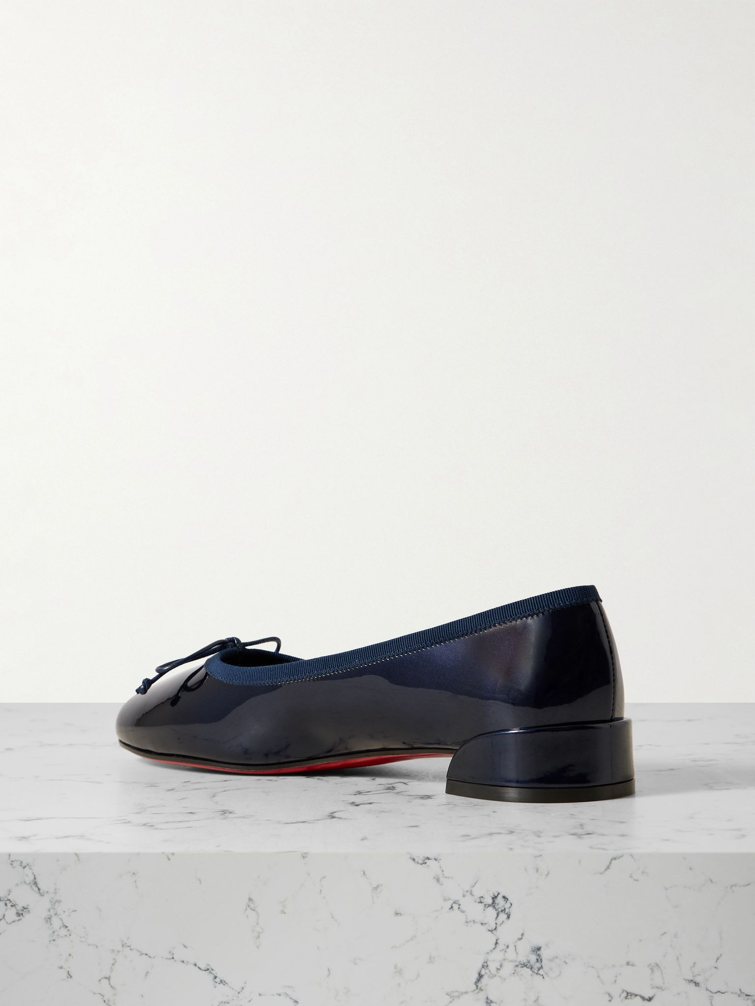 Sweetie Jane patent-leather flats Navy - 3