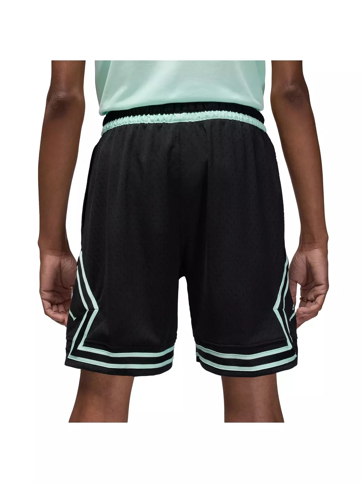 Men's Dri-FIT Sport HBR Diamond Shorts - Black - 2