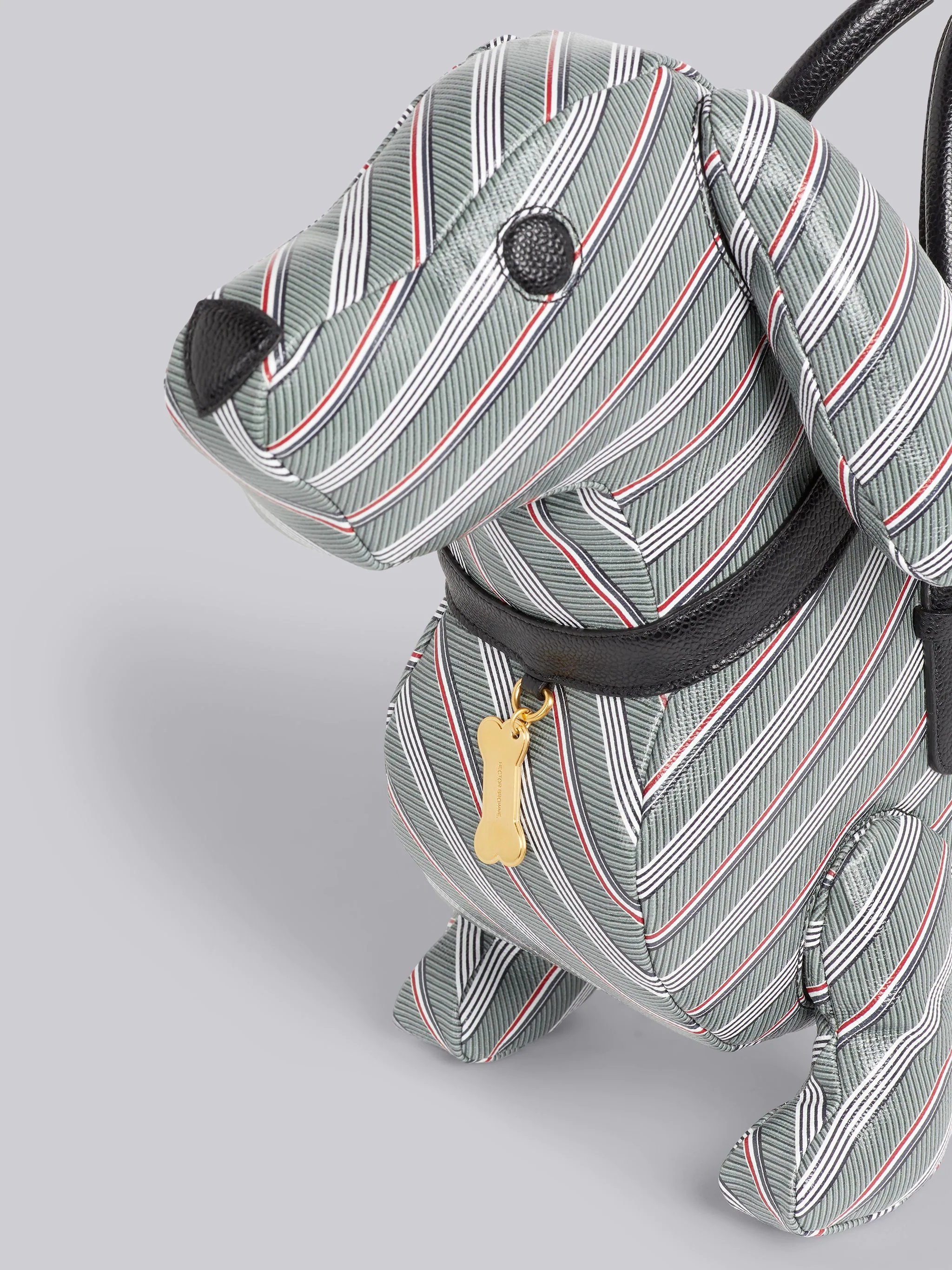 Medium Grey Monogram Coated Canvas Hector Bag - 2
