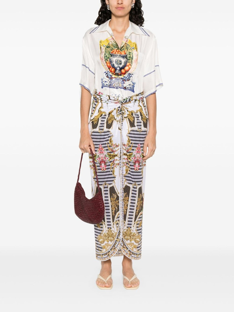 CAMILLA Rococo midi skirt outlook
