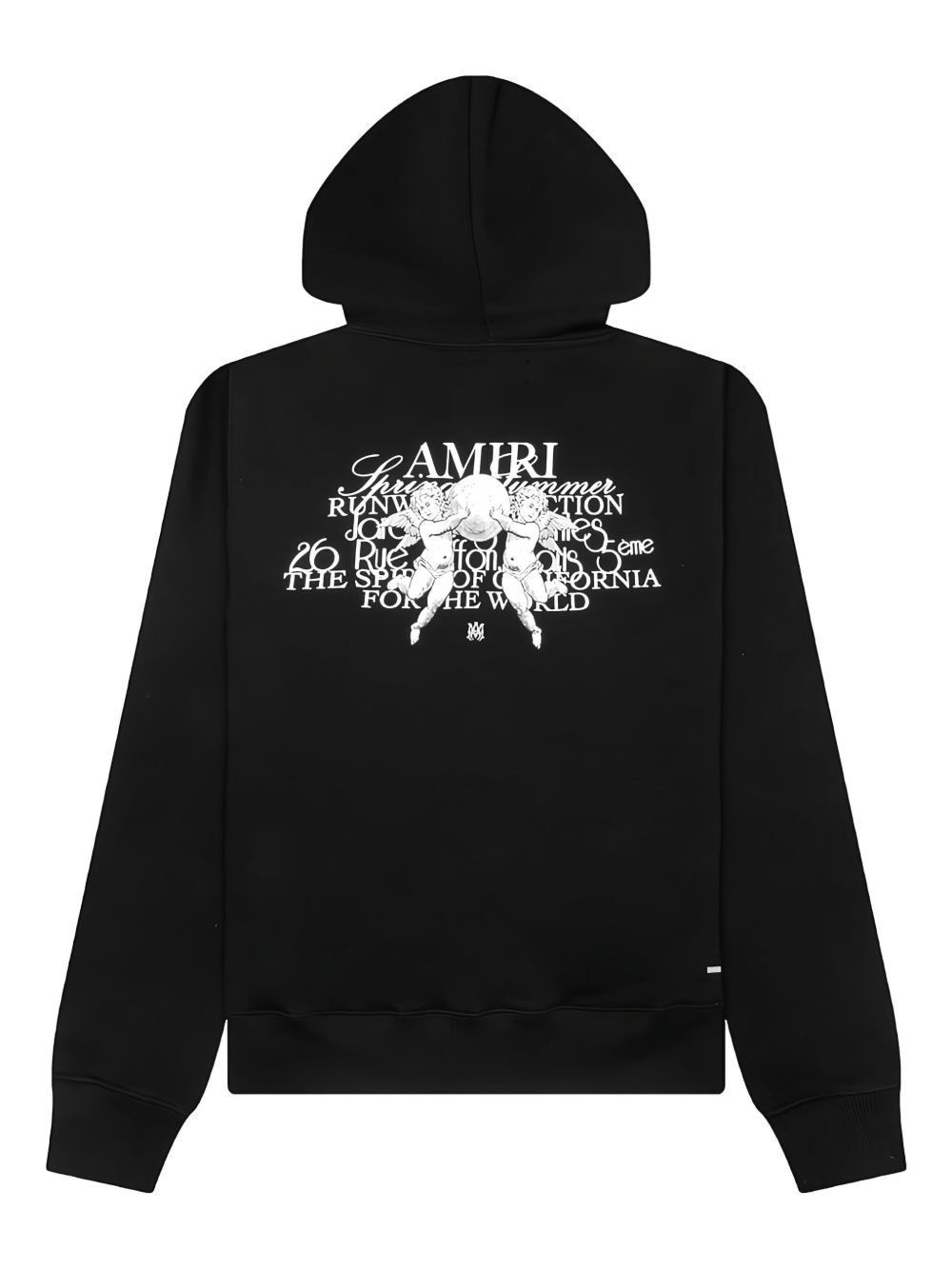 Cherubs-print hoodie - 2