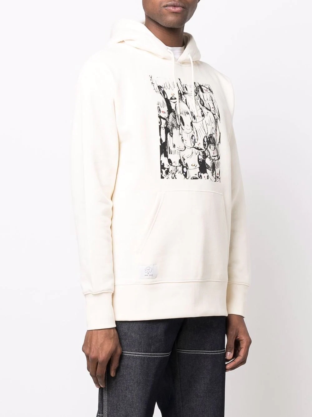 x Javier Calleja graphic-print hoodie - 3