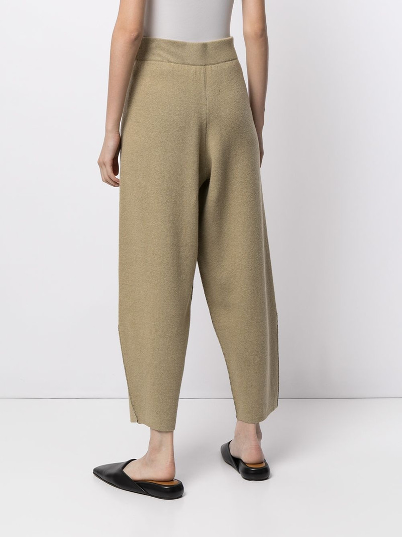 tapered cropped trousers 4