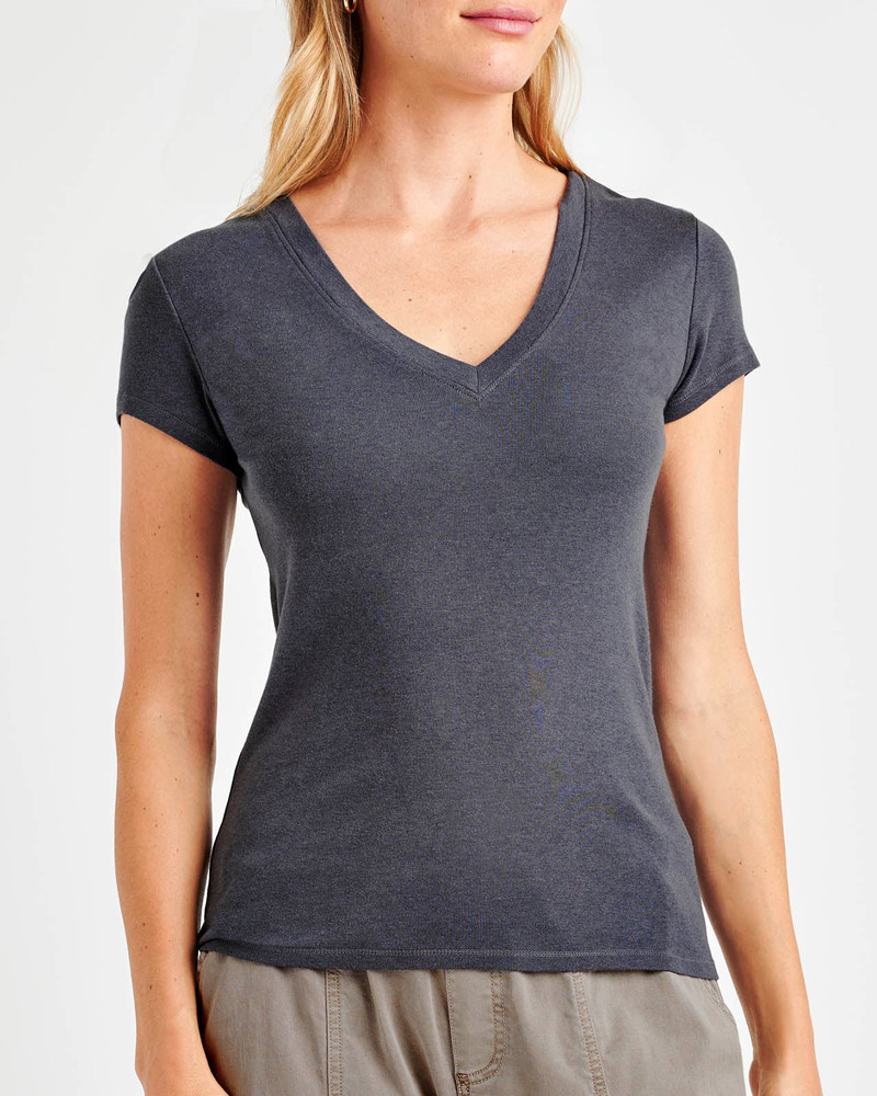 Faye V-Neck Tee 1