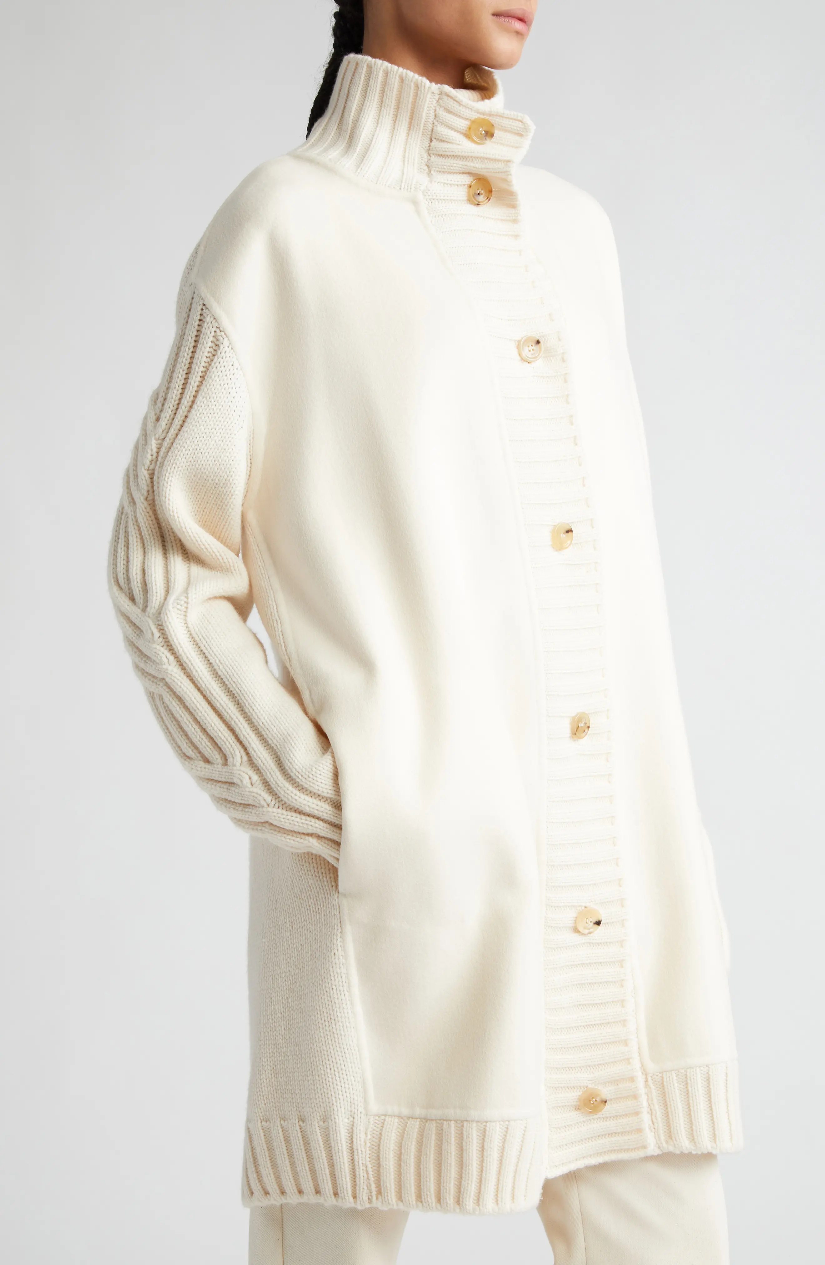 Alcazar Wool & Cashmere Cardigan - 5