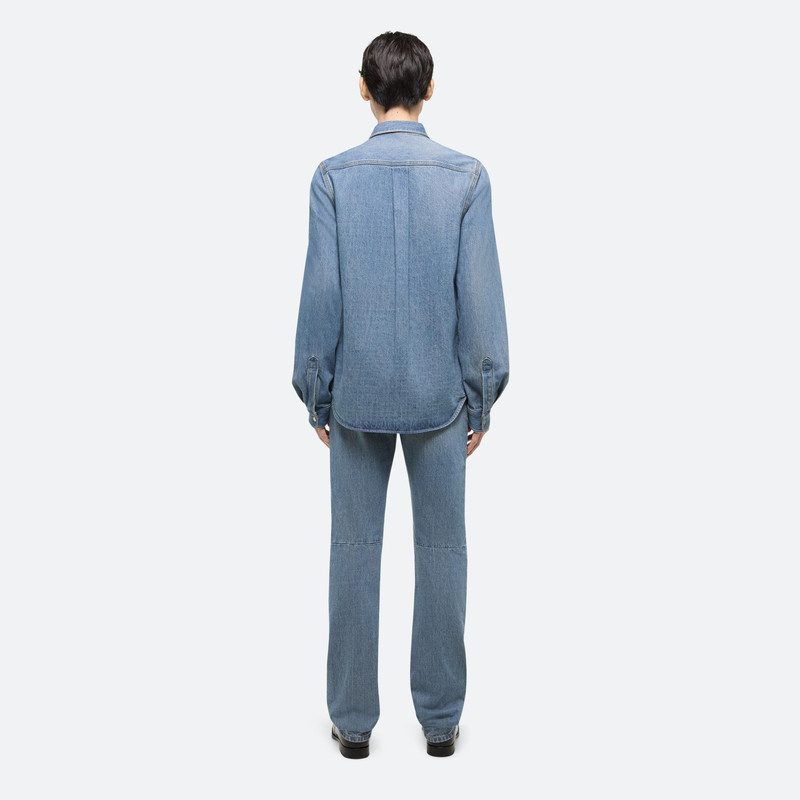 CURVED CLASSIC DENIM SHIRT 5