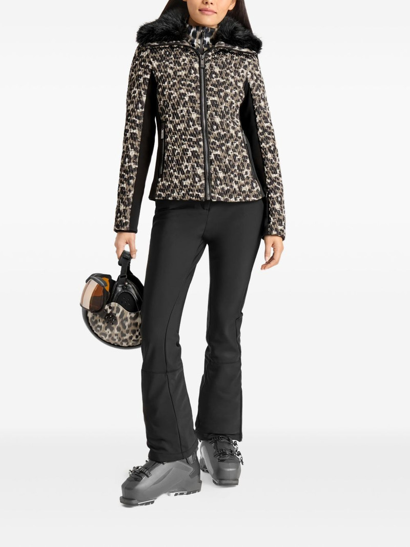 Fusalp leopard-print ski jacket outlook