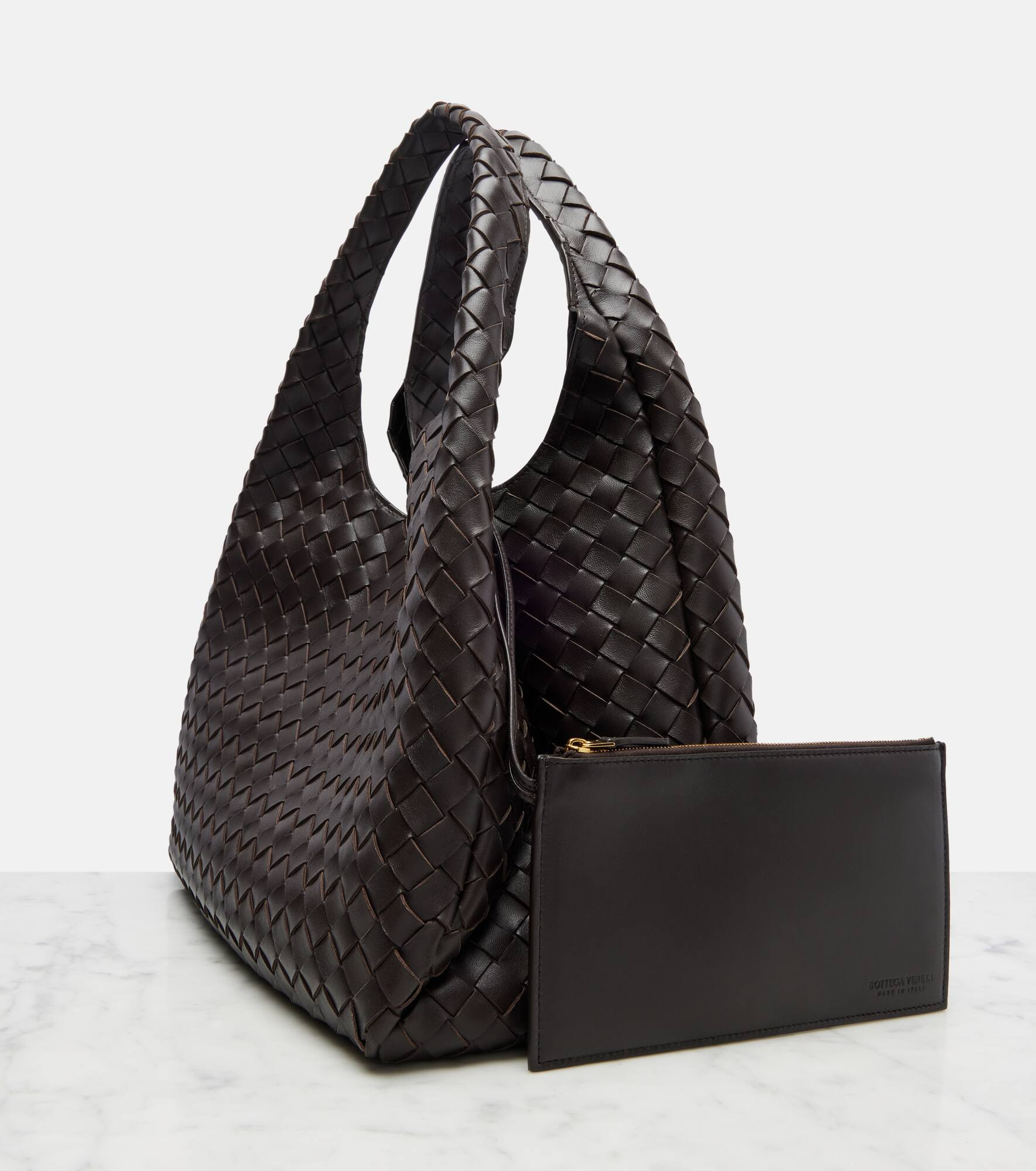 Campana Intrecciato Large leather tote bag - 6
