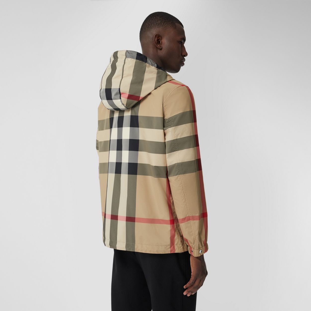 Reversible Check and ECONYL® Jacket - 3