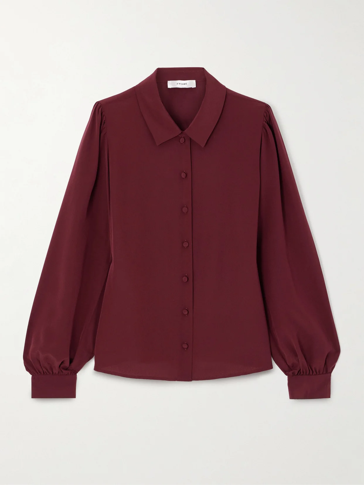 The Staple Silk-crepe Blouse - 1