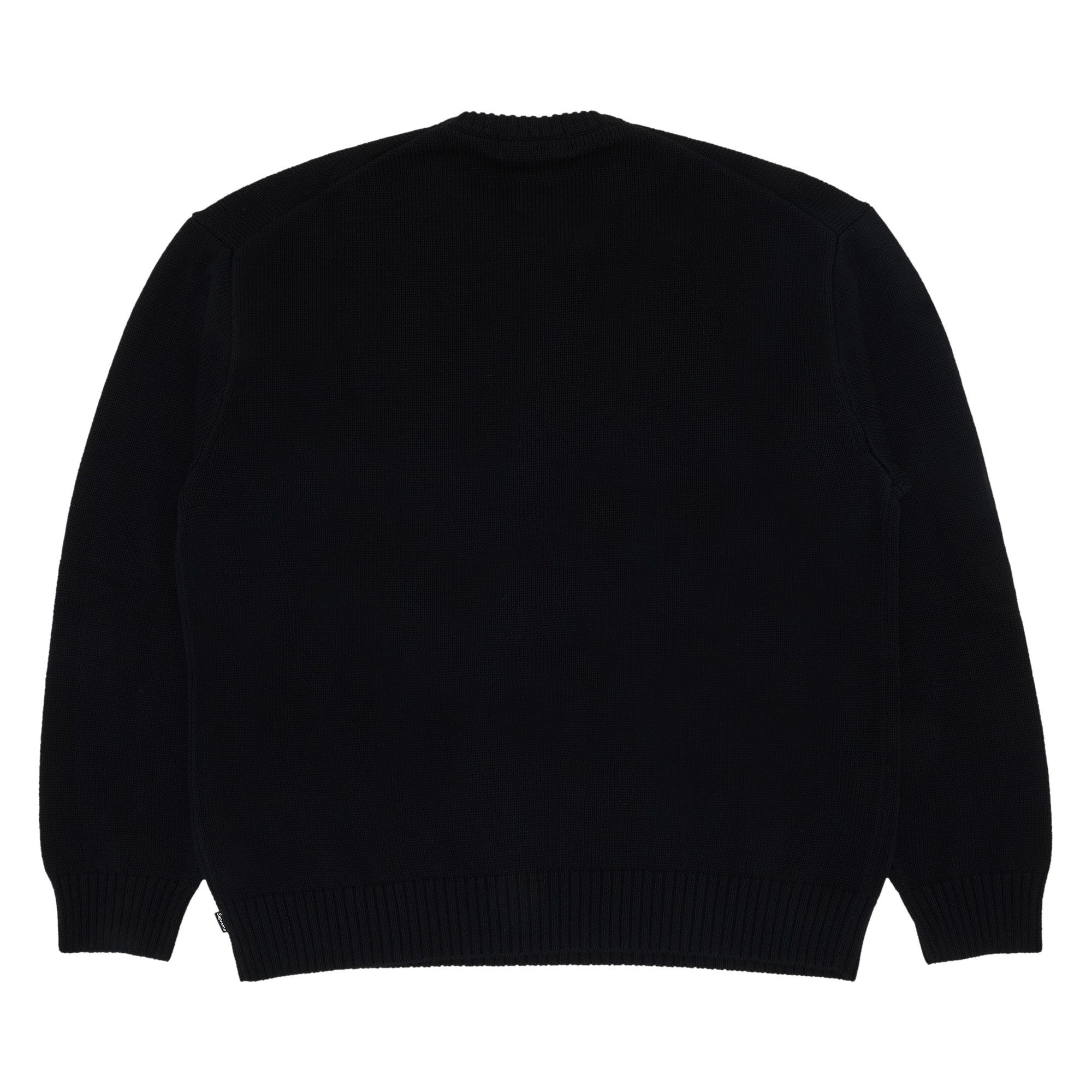 Supreme Supreme Old English Sweater 'Black' | REVERSIBLE