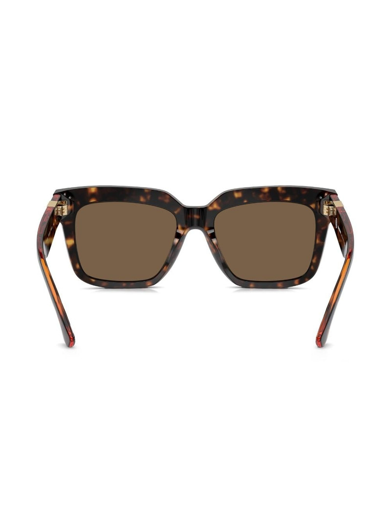 tortoiseshell square-frame sunglasses 4