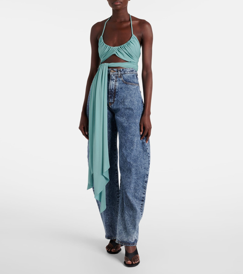 Alaïa Draped halterneck top outlook