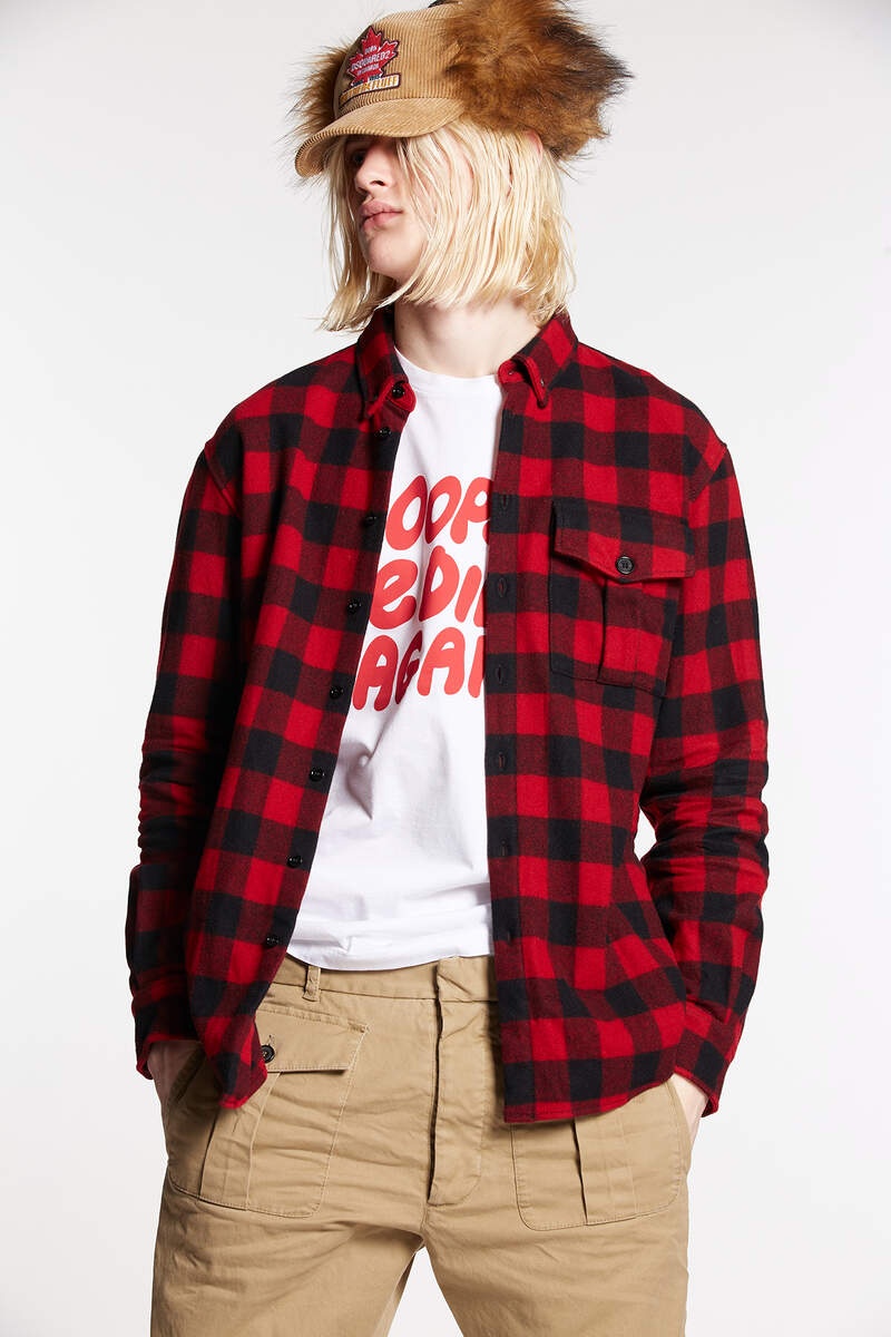 BIG LOGO CANADIAN RELAXED DAN SHIRT - 1
