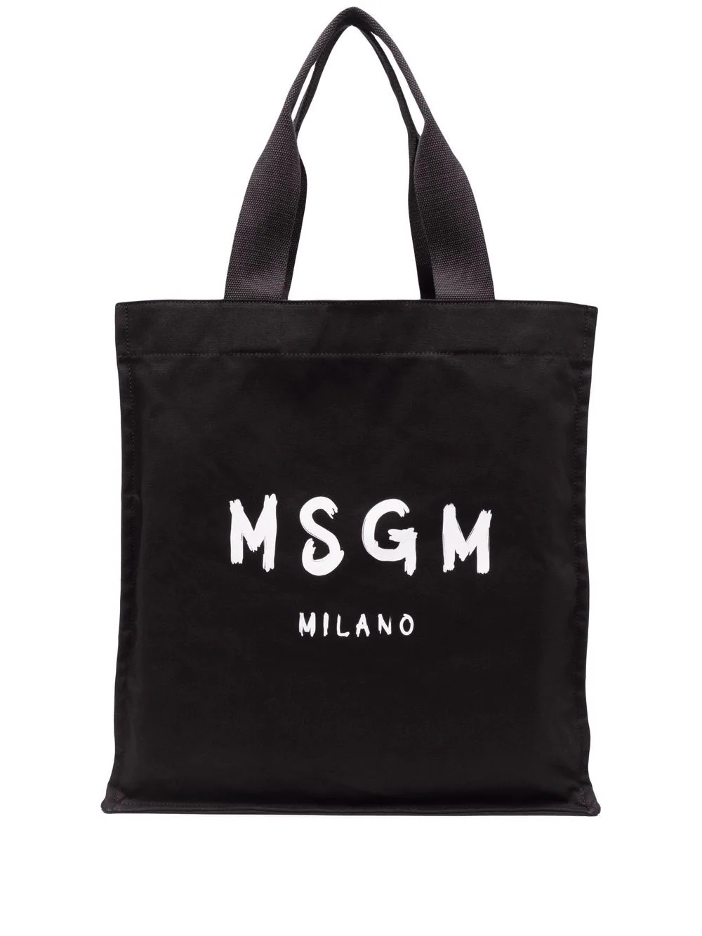 logo-print tote bag - 1