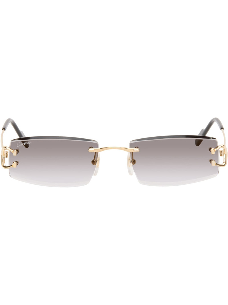 Gold Classic C Motif Sunglasses 1