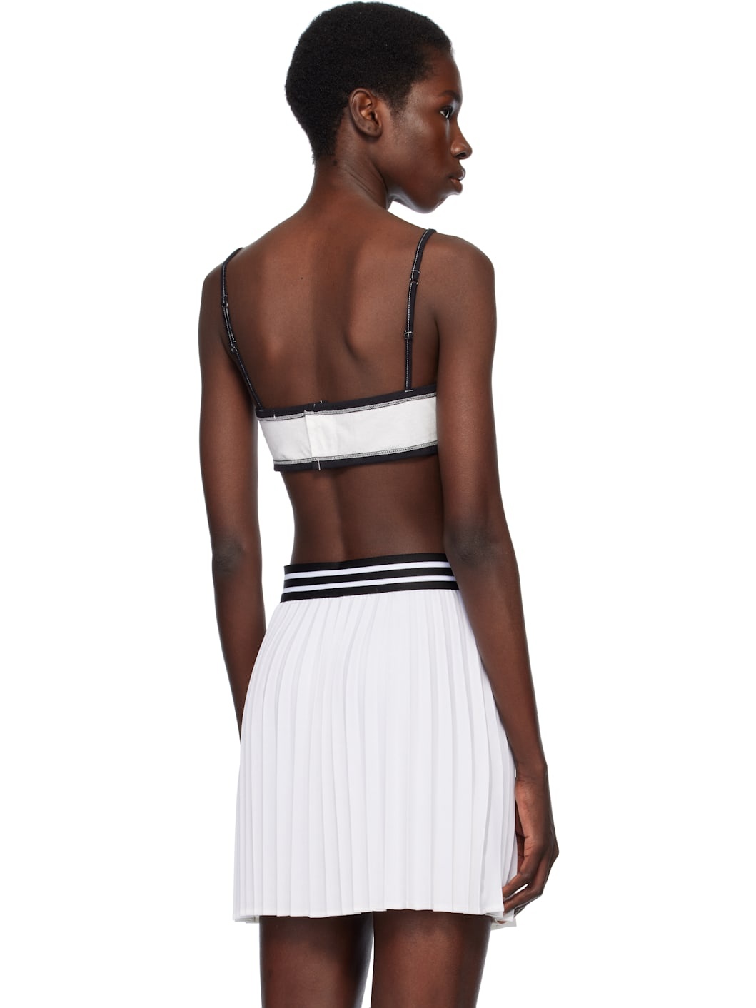 White Deco Bralette - 3