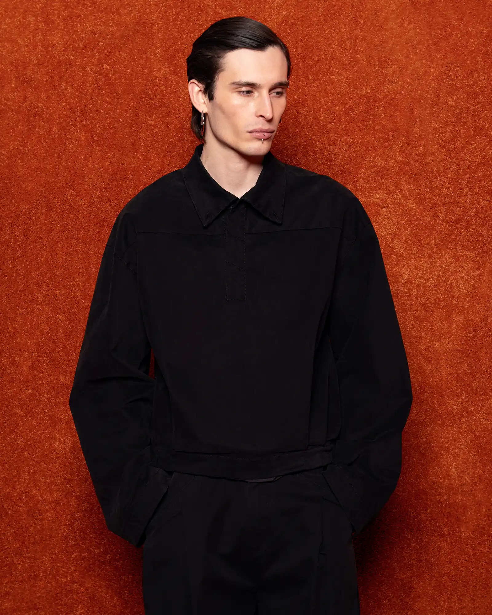 ANA OVERSHIRT BLACK - 6
