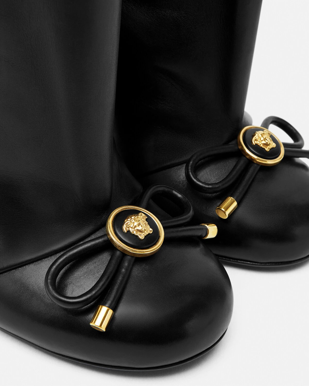 Opera Bow Knee-High Boots 105 mm - 5