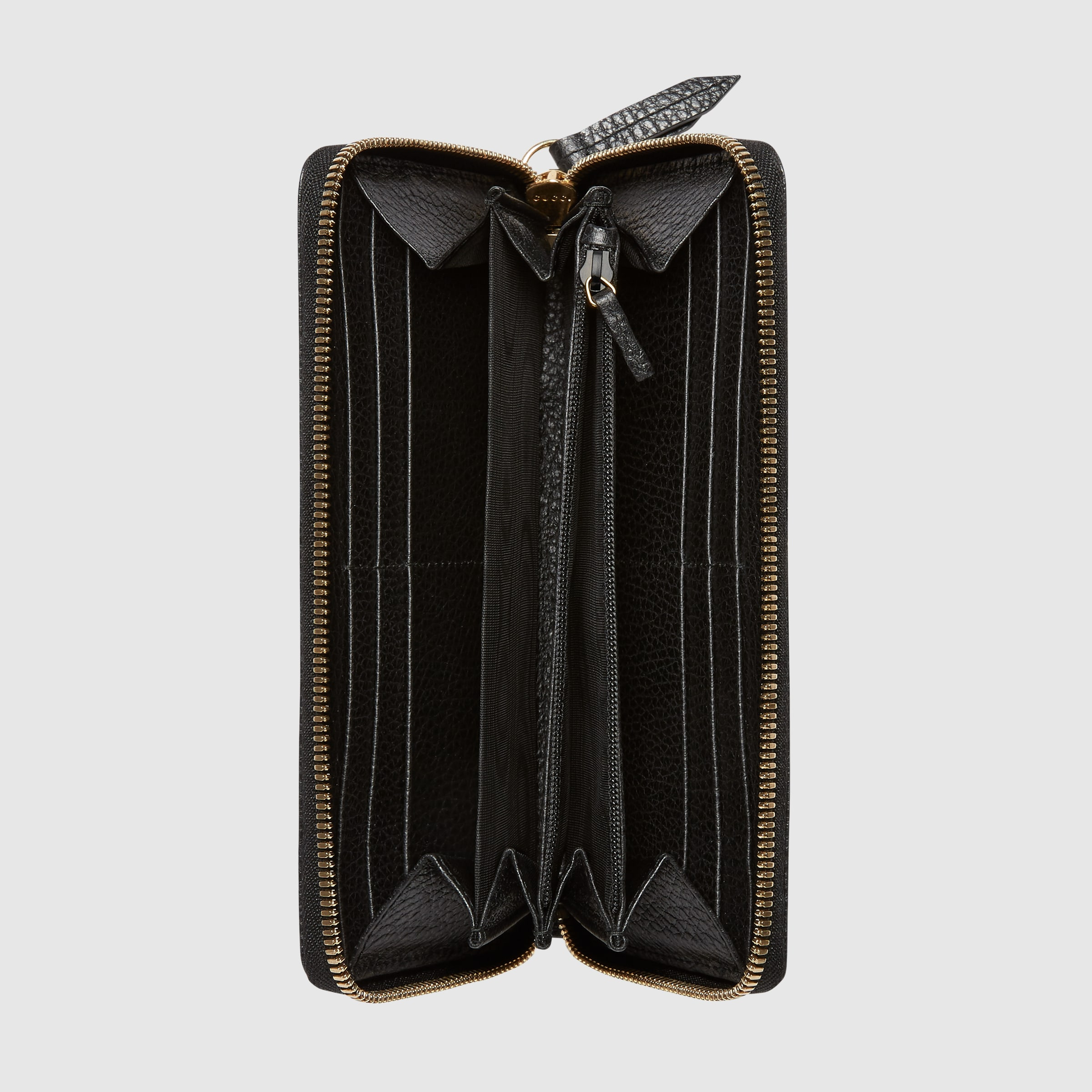 Leather zip around wallet - 2