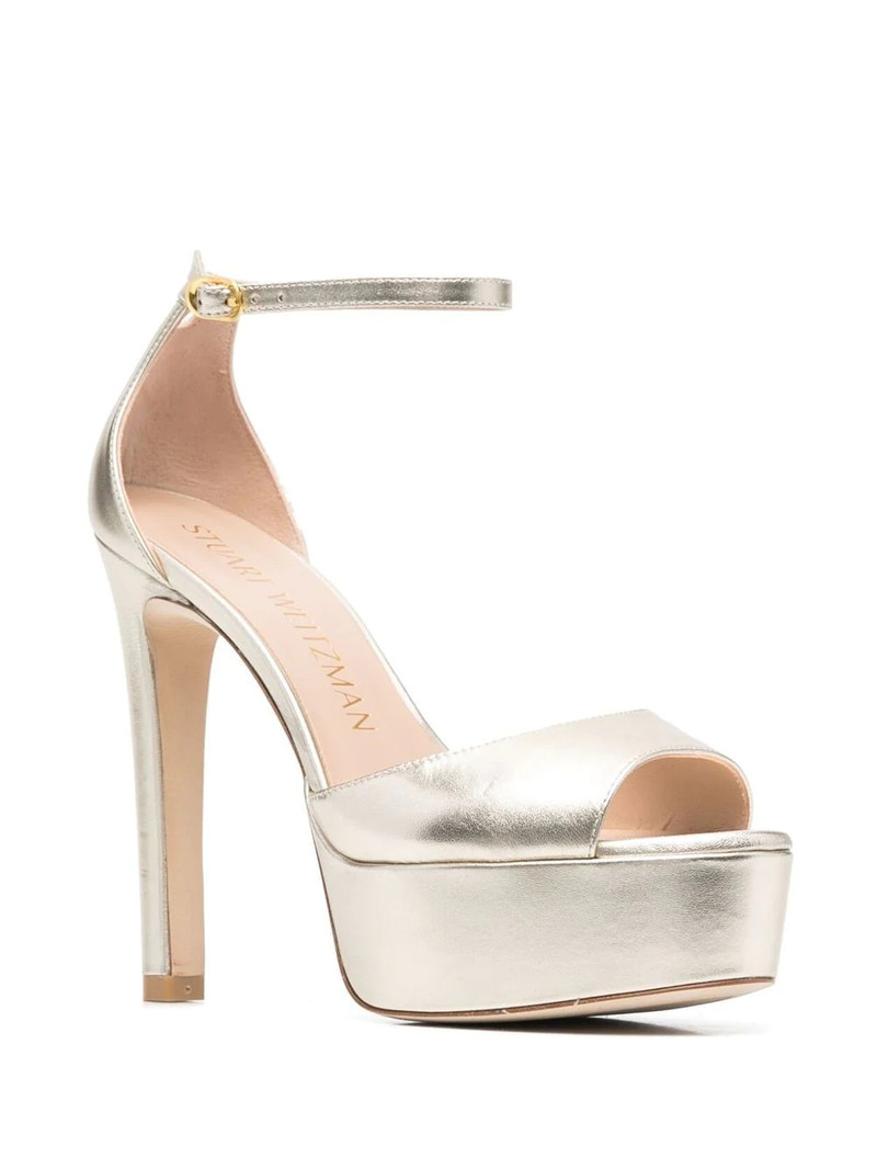 Stuart Weitzman Disco platform 130mm sandals outlook