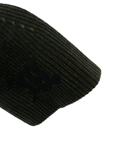 MISBHV monogram-jacquard ribbed-knit beanie outlook