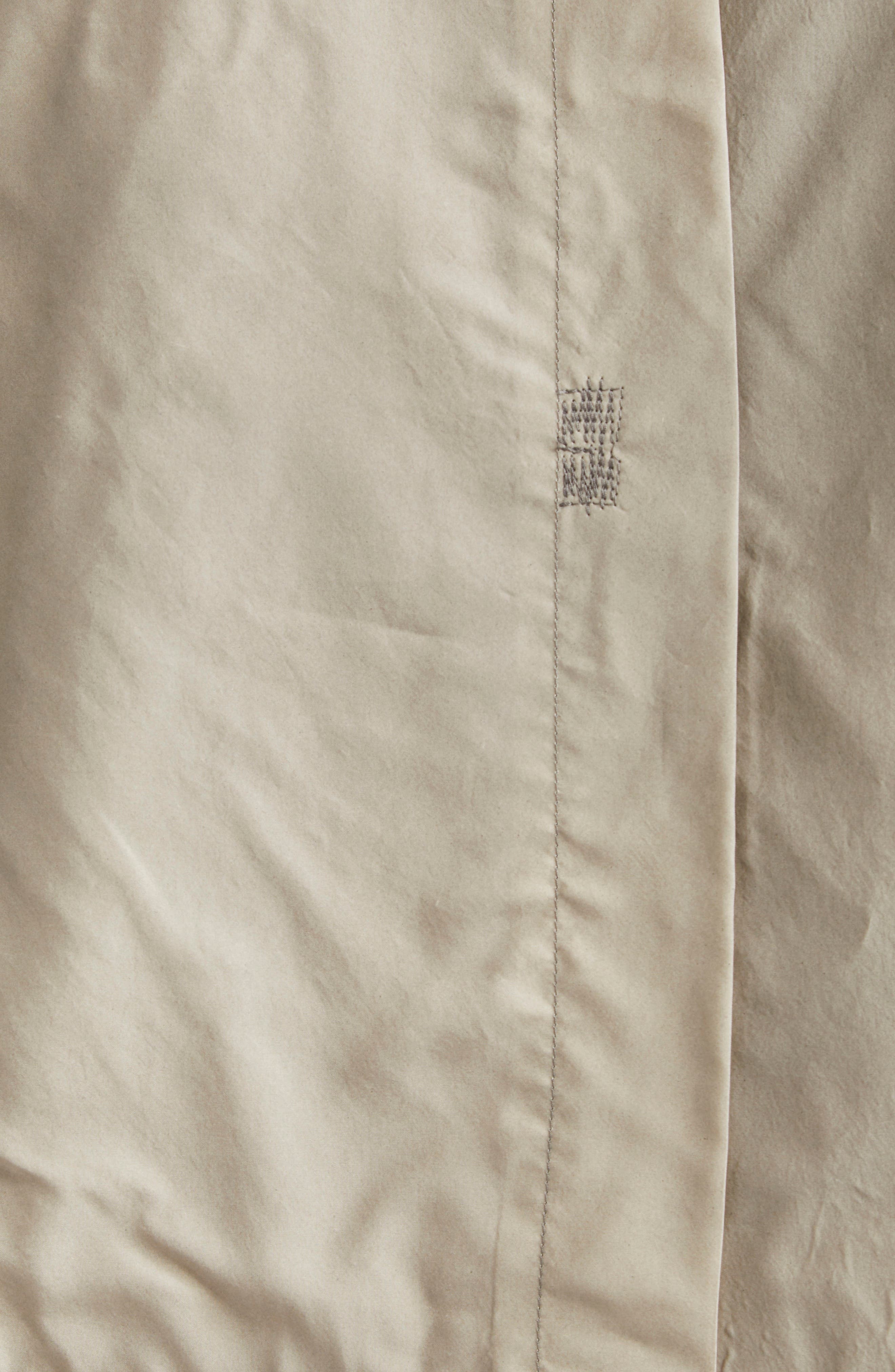 Maison Margiela Décortiqué Pleated Shirtdress in Stone And Powder at Nordstrom - 6