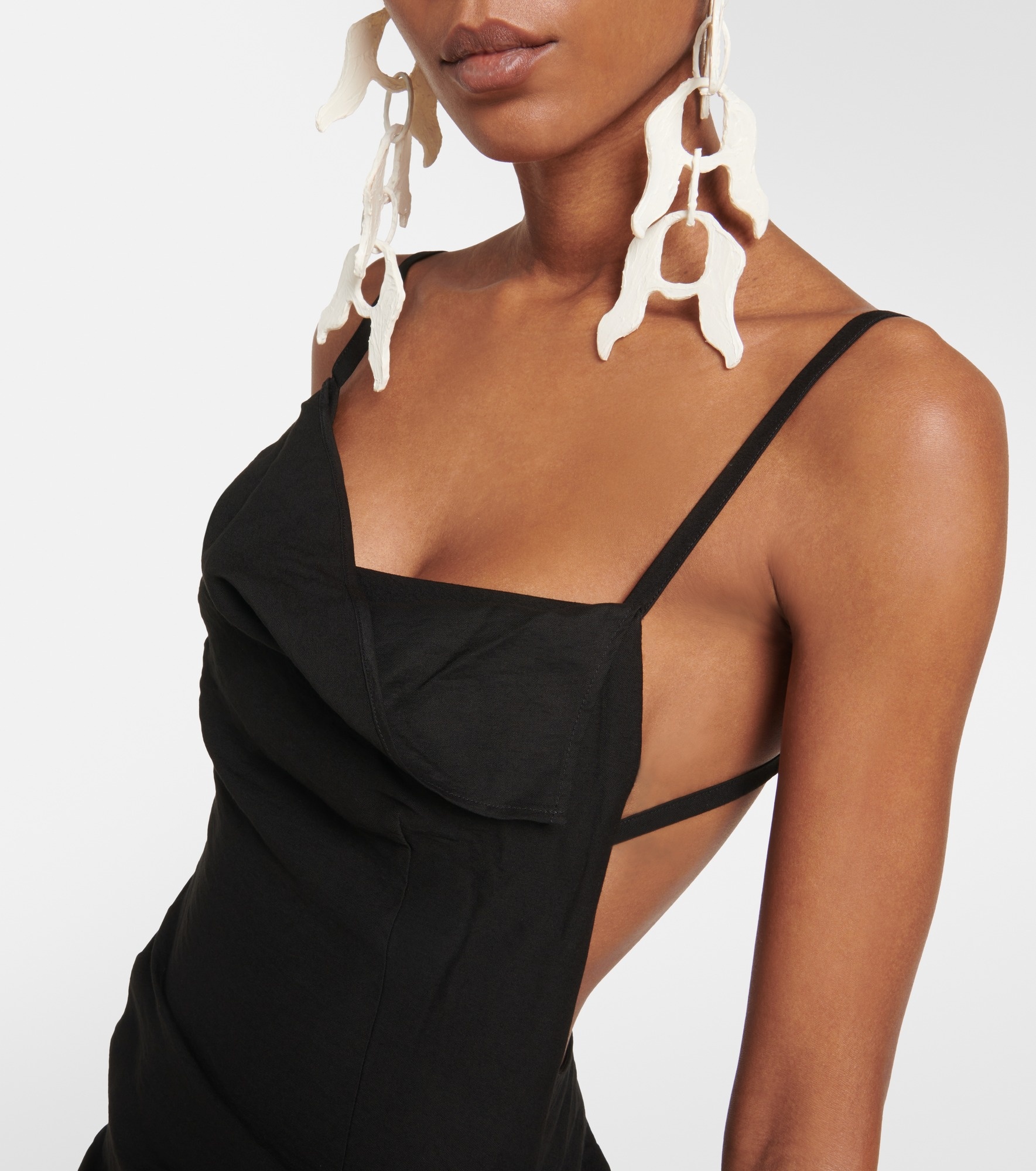 La Robe Saudade voile maxi dress - 4