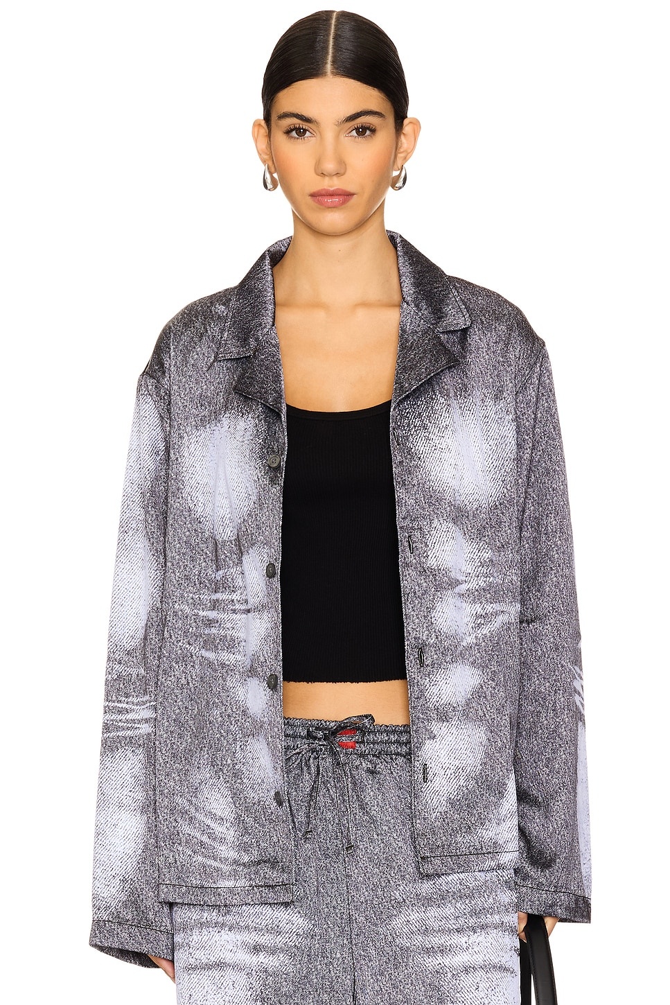 X Savage X Fenty Stains And Trompe Sleep Top - 1