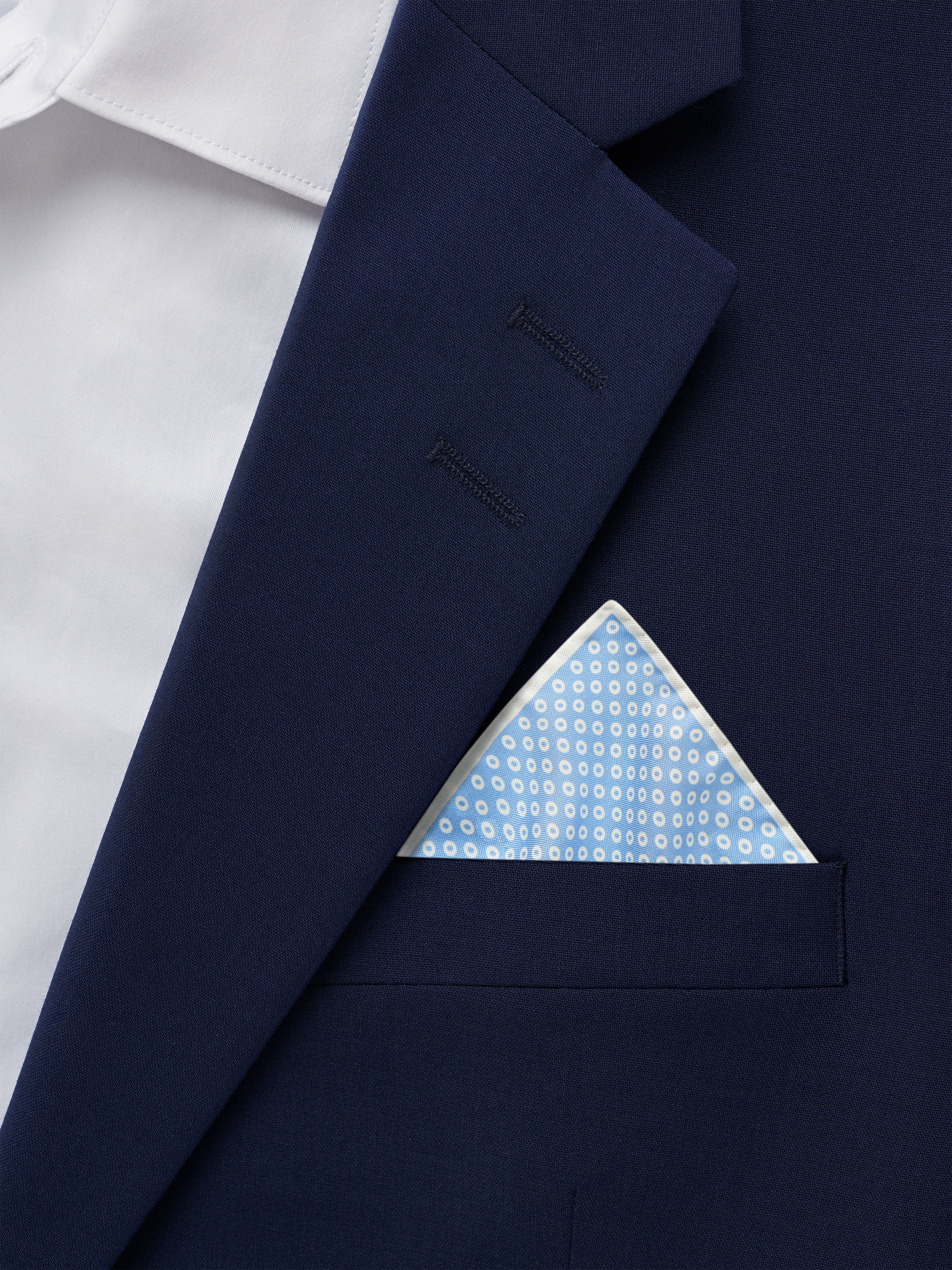 Geomet Silk Handkerchief - 2