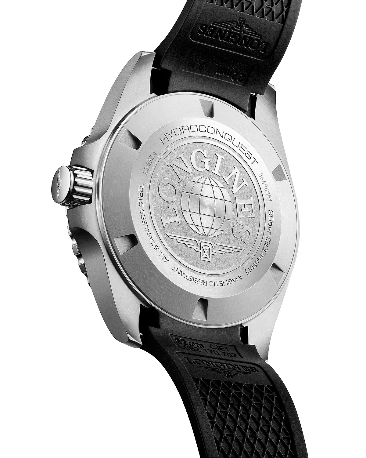 HydroConquest GMT Watch, 43mm - 3