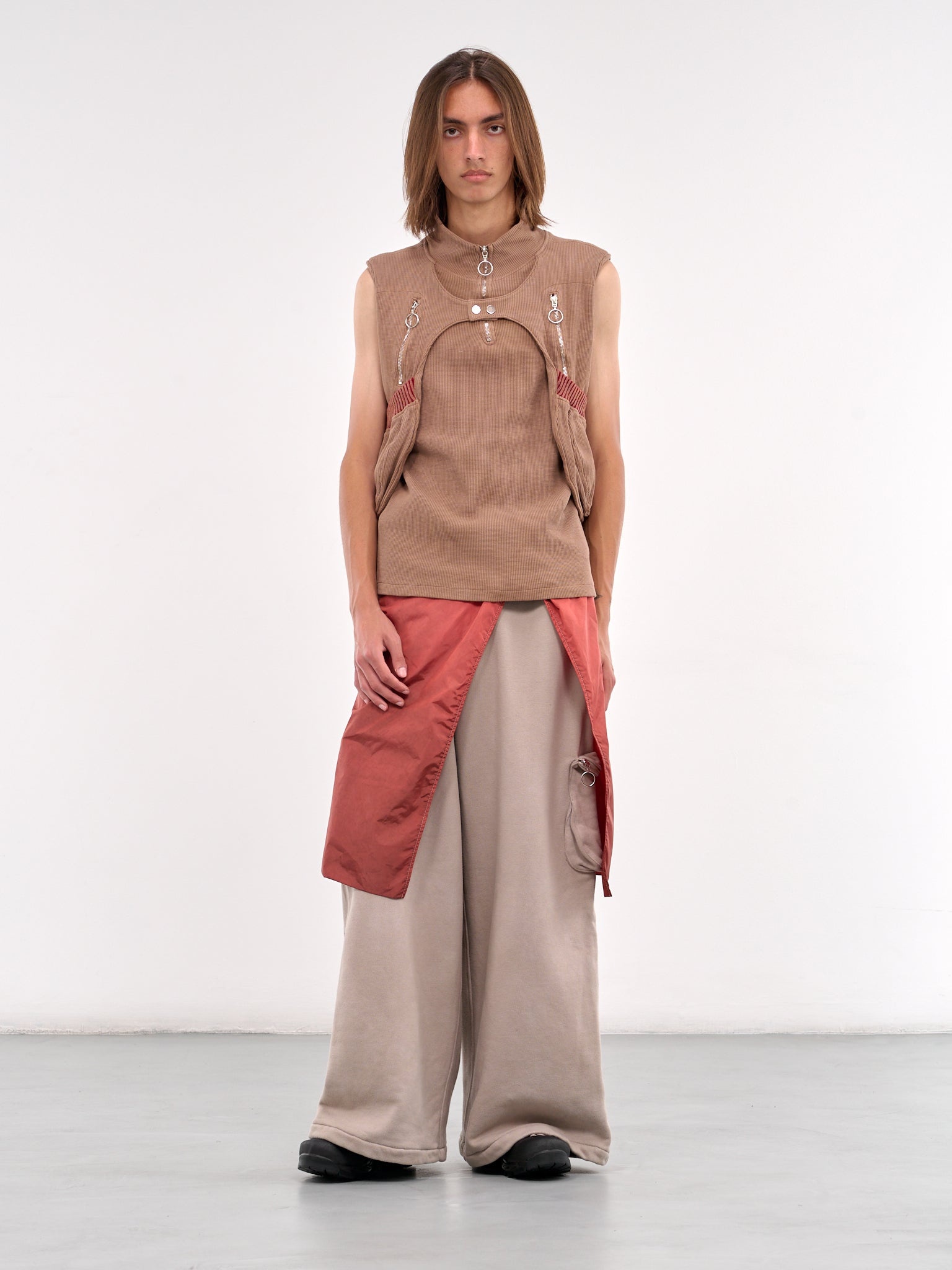 Layered Wrap Trousers - 6