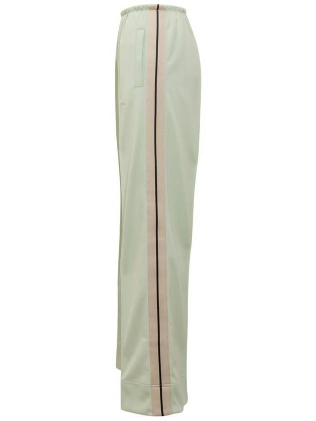 パンツ PALM ANGELS Woman Pants Mint PWCJ010S24FAB001 5103 Palm Angels Short Pants PWCJ010S24FAB001 5103 GREEN | balaan