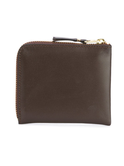 Comme Des Garçons Brown Leather Wallet outlook