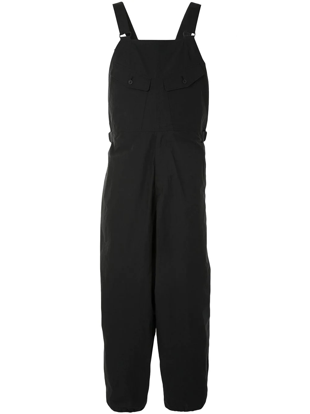 drop-crotch dungarees - 1