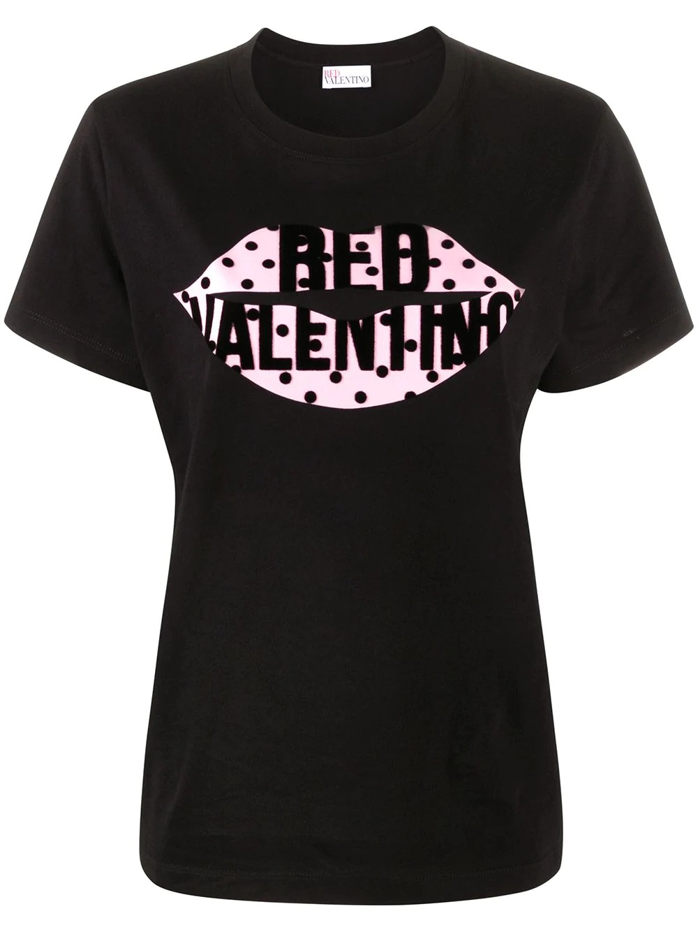 logo print T-shirt - 1